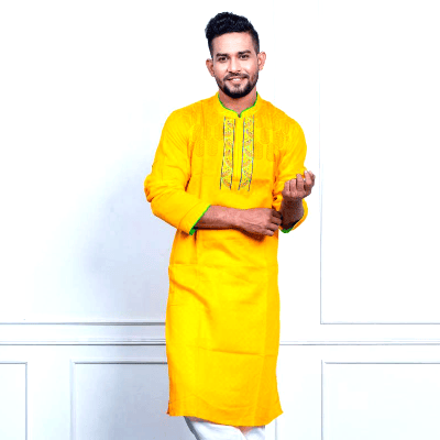 Men's Stylish Cotton Panjabi Men's Stylish Cotton Panjabi